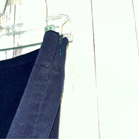 Talbots Black Heritage Side Zip Straight Leg Pants - Picture 5 of 7